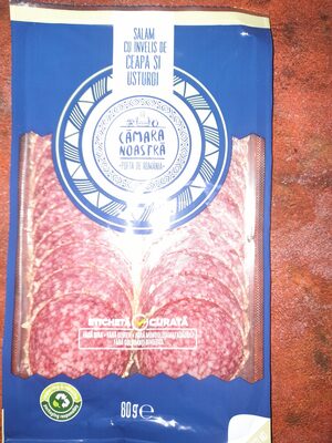 Salam cu Invelis de Ceapa si Usturoi