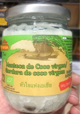 Manteca de coco virgen