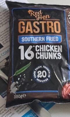 Southern fried chicken chunks