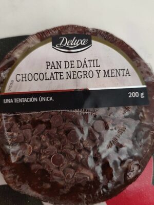 Pan de dátil chocolate negro y menta