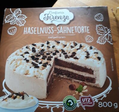 Die Marke ist Confiserie Firenze Haselnuss Sahnetorte front packaging