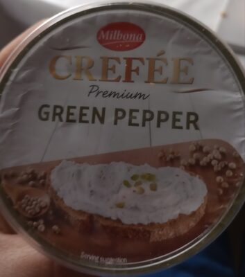 cheese spread with green peppers