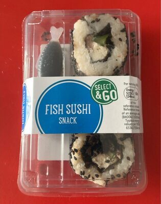 Fish sushi snack