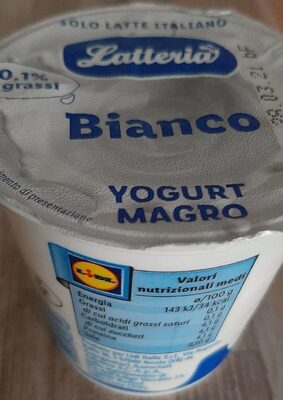Yogurt magro bianco