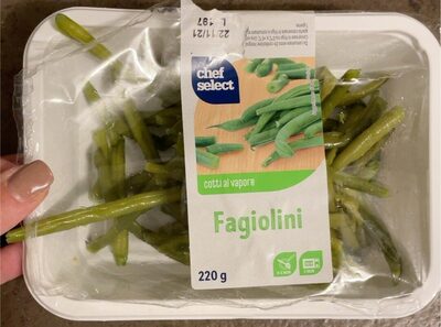 Fagiolini cotti al vapore