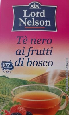 Tè nero ai frutti di bosco