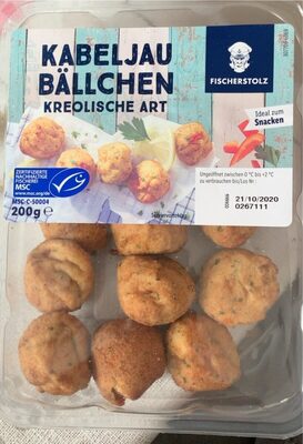 Kabeljau Bällchen