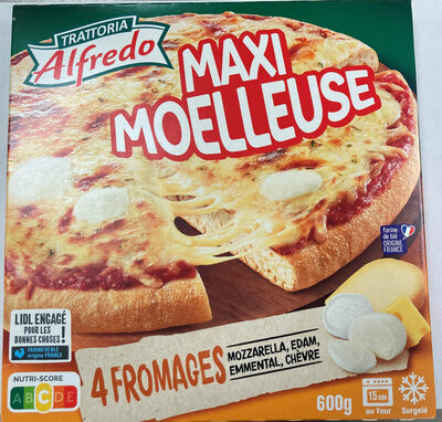 Pizza 4 fromages maxi moelleuse
