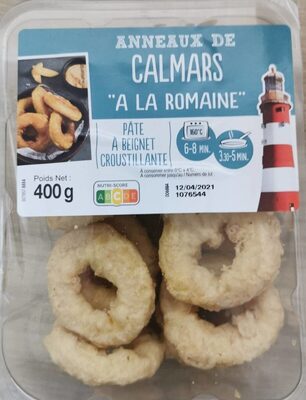 Anneaux de calamars "À LA ROMAINE"
