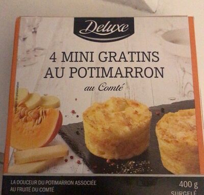 4 mini gratins au potimarron
