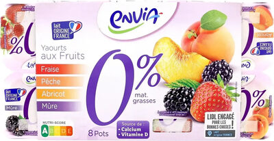 Yaourts aux Fruits 0% de Matières Grasses