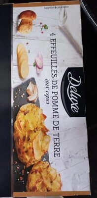 4 effeuillé de pomme de terre aux cèpes