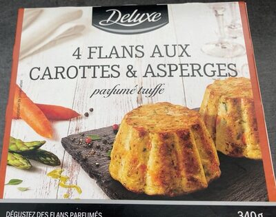 Flan aux carottes&asperges
