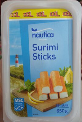 Batonnets de surimi front packaging