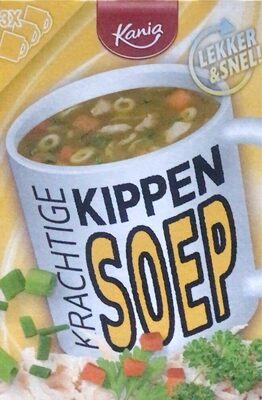 Krachtige kippen soep