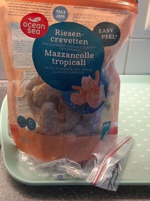 Riesen Garnelen crevetten