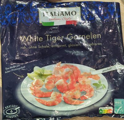 Tiger Garnelen FISCH