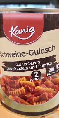 Schweinegulasch front packaging