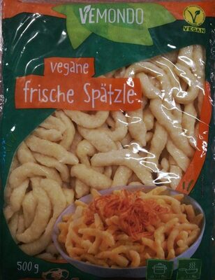 Vegane frische Spätzle