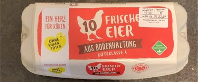 Frische Eier aus Bodenhaltung