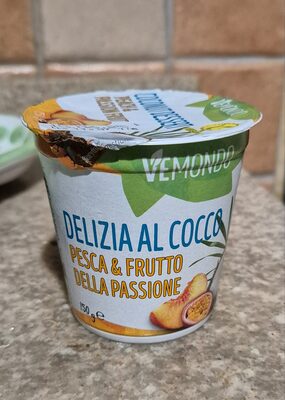 Vemondo vegan Kokosdessert Pfirsich Maracuja