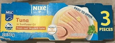 Tonijn in zonnebloemolie