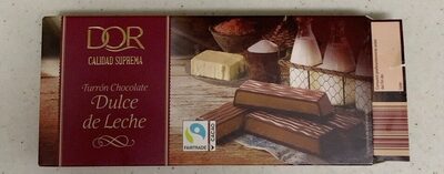 Turrón chocolate Dulce de Leche