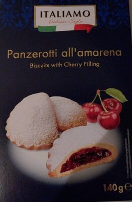 Biscuits with cherry filling