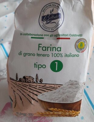 Farina di grano tenero tipo 1 front packaging