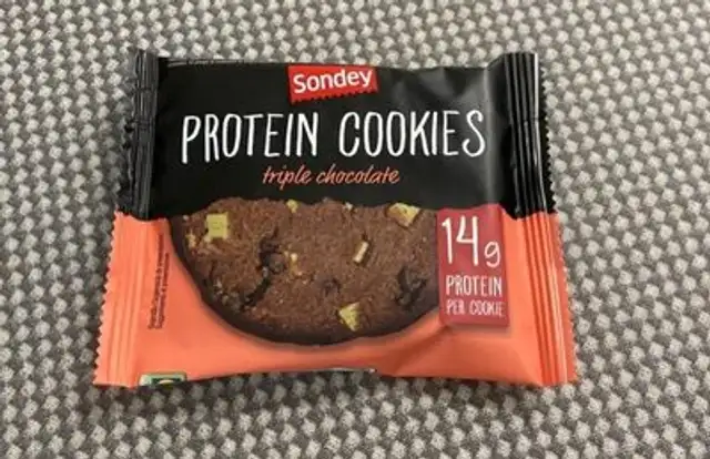 Protein cookies ingredients label