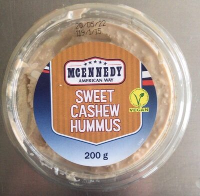 Sweet Cashew Hummus
