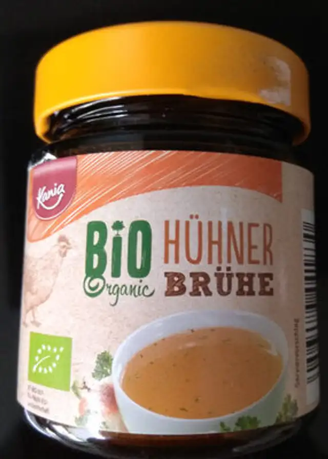 Hühnerbrühe front packaging