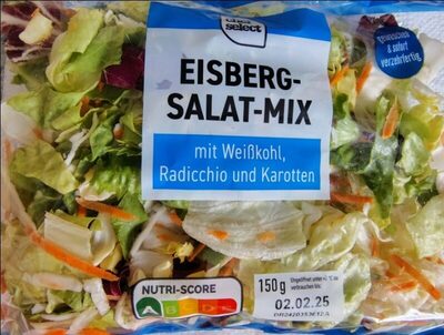 Eisberg-Salat-Mix