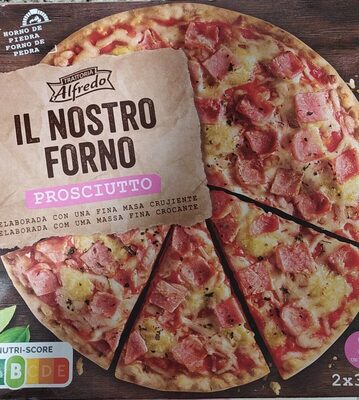 Pizza Cuite Sur Pierre Jambon-Fromage