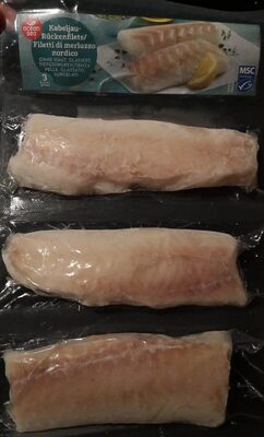Kabeljau-Rückenfilets front packaging
