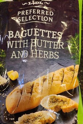 Baguettes With Butter and Herbs