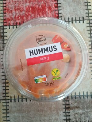 Hummus Pikant front packaging