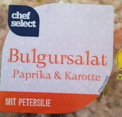 Bulgursalat Paprika und Karotte