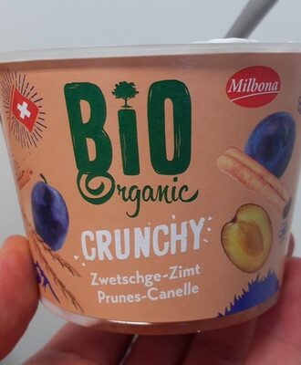 Crunchy prune-canelle front packaging