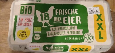 Frische Bio Eier XXL