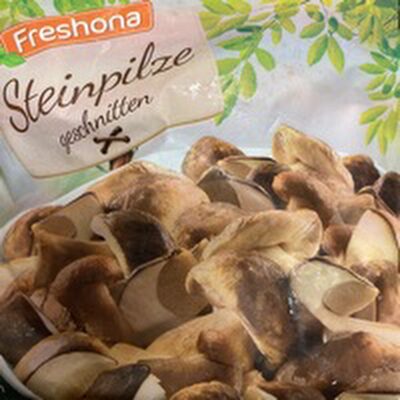 Steinpilze geschnitten