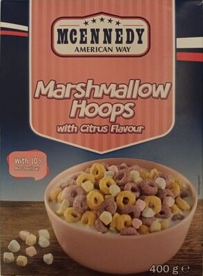 Marshmallow Hoops with Citrus Tlavour