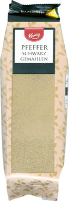Pfeffer schwarz gemahlen Nachfüllpack