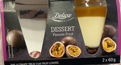 Dessert passion fruit