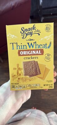 Thin Wheat Original crackers