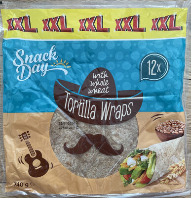 Tortilla Wraps with whole wheat