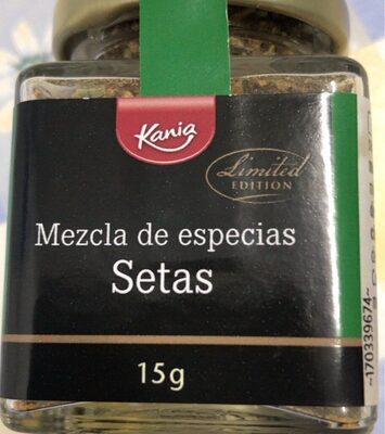 Mezcla de especias Setas
