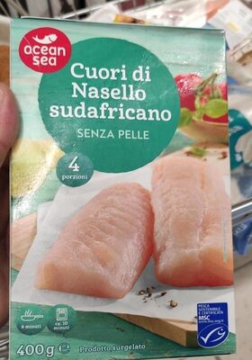 Cuori di nasello sudafricano