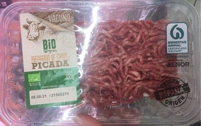 Preparado carne picada vacuno