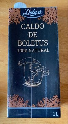 Caldo de boletus front packaging